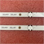 New 2 PCS/set 5LED 615mm LED backlight strip for L/G 32LJ610V 32LJ610V-ZD 32LJ610U LED ARRAY ASSY 32LJ61 HC320DUN-ABSL1-A14X