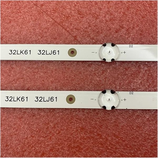 New 2 PCS/set 5LED 615mm LED backlight strip for L/G 32LJ610V 32LJ610V-ZD 32LJ610U LED ARRAY ASSY 32LJ61 HC320DUN-ABSL1-A14X