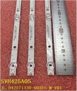 ⁦TILLOJJ LED Backlight Strip for SVH425A05 43A6101EE H43BE7000 H43B7100 H43B7100UK HL 43J802 HD425V1U51-TOL1 JL.D42571330-003FS-M-V01 (Color : 6pcs For 2 TV)⁩ - الصورة ⁦2⁩