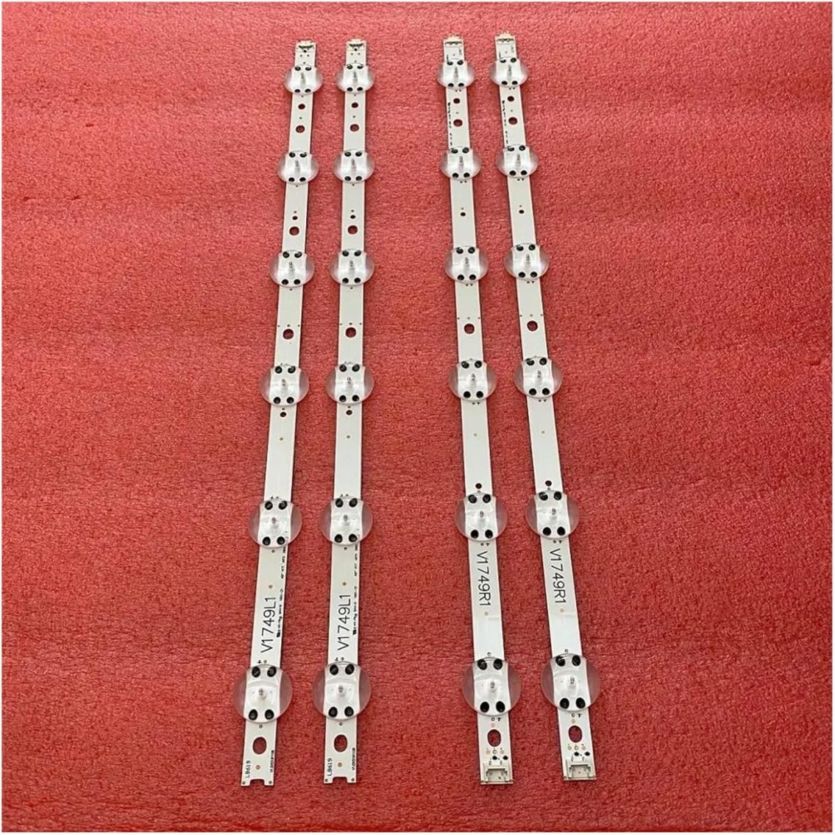 ⁦TILLOJJ LED Strip for L/G 49UJ630Y 49UJ654T 49SK7900PVB 49UJ701V 49UJ6100 49UJ6300 49UJ6307 49UJ6309 49UJ6320 49UJ6350 49UJ6500 49UJ6510 (Color : 2set For 2 TV)⁩ - الصورة ⁦2⁩