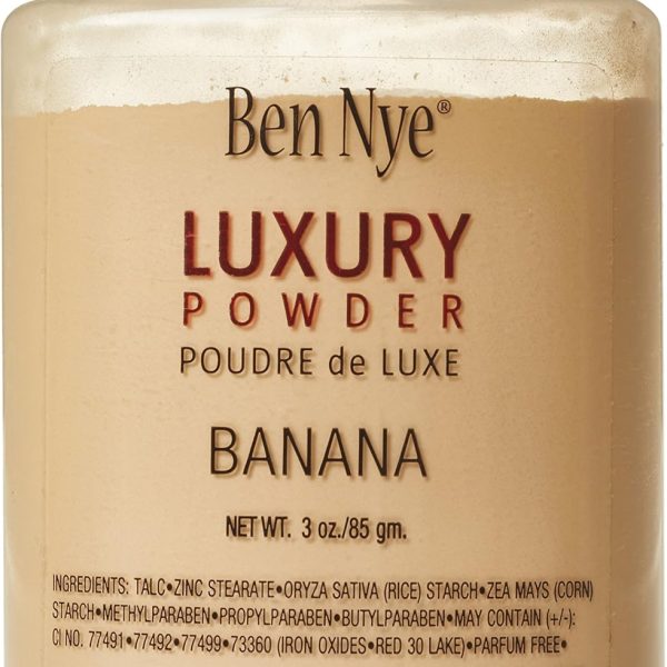 Ben Nye Banana Luxury Powder 85gm/3 oz New