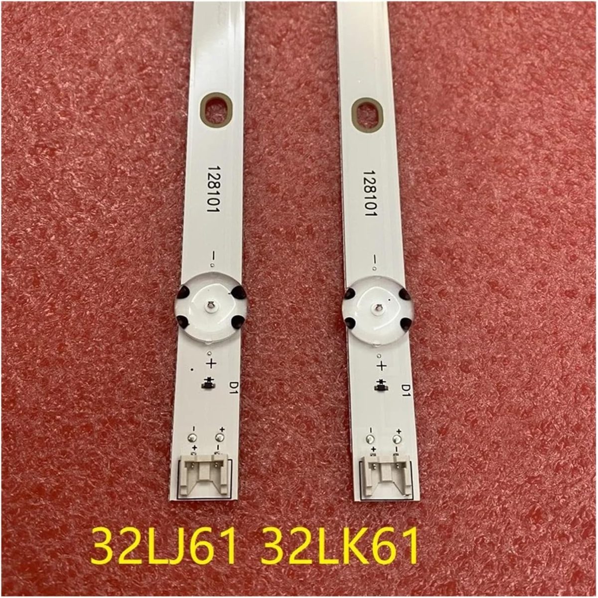 ⁦New 2 PCS/set 5LED 615mm LED backlight strip for L/G 32LJ610V 32LJ610V-ZD 32LJ610U LED ARRAY ASSY 32LJ61 HC320DUN-ABSL1-A14X⁩ - الصورة ⁦3⁩
