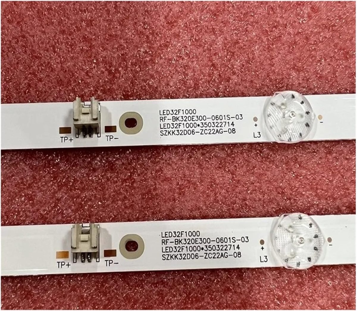 TILLOJJ LED backlight strip 6LED for K.on/ka LED32F1000 RF-BK320E30-0601S-07 SZKK32D06-ZC22AG-08 KKTV D32C K32K5 (Color : Kit 2pcs For 1 TV)