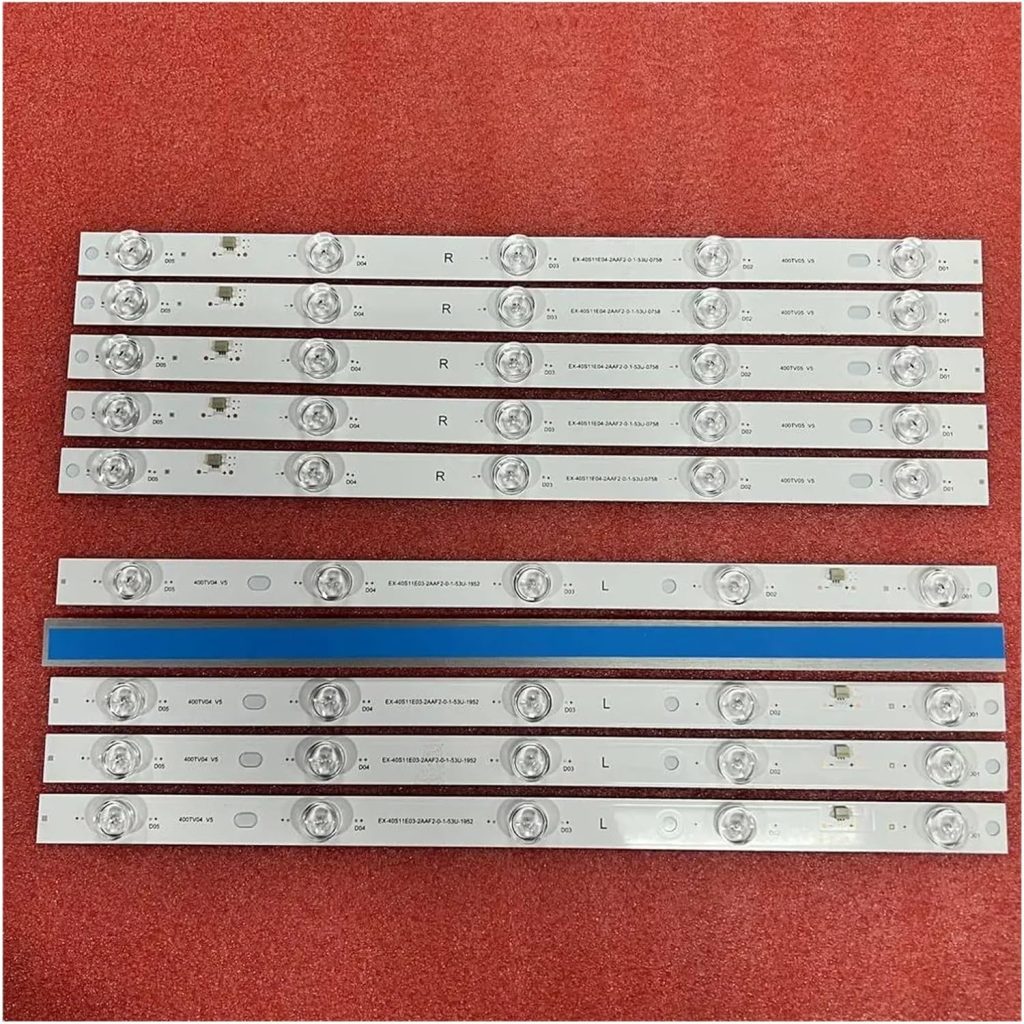 LED backlight for Pana/so.nic TX-40AS640E TX-40AX630B TX-40AX630 TX-40AXR630 TX-40AX630E TX-40AXW634 EX-40S11E04 EX-40S11E03-2AAF2 (Color : 5Kit For 5 TV)