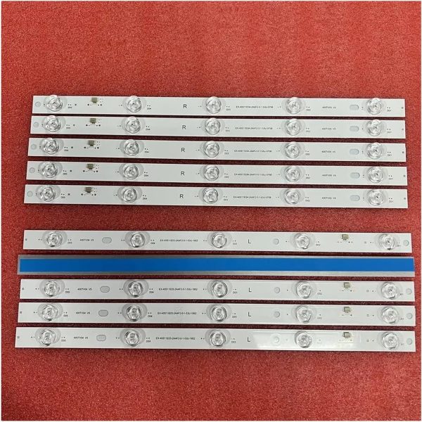 LED backlight for Pana/so.nic TX-40AS640E TX-40AX630B TX-40AX630 TX-40AXR630 TX-40AX630E TX-40AXW634 EX-40S11E04 EX-40S11E03-2AAF2 (Color : 5Kit For 5 TV)