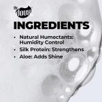 ⁦Multi-Use Mousse for Curly Hair – The Doux Mousse Def Texture Foam for Styling, Curl Definition, Volume & Shine – Curl Cream Alternative for African Hair & Natural Hair Styles⁩ - الصورة ⁦5⁩