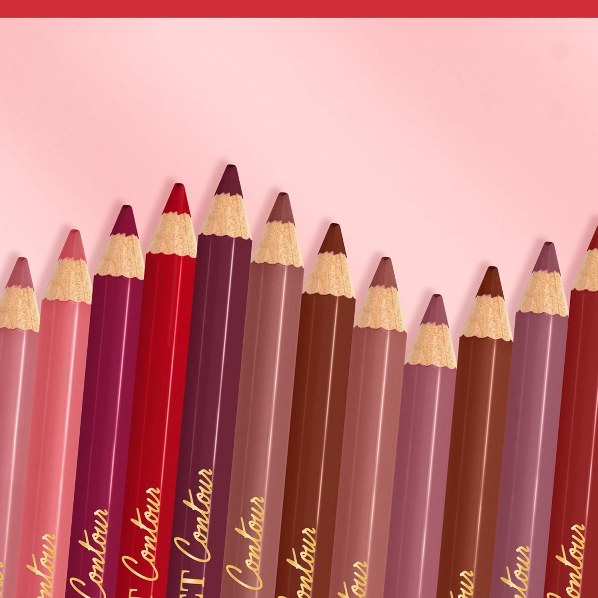 ⁦Bourjois Velvet Contour Lip Liner, 35 Perfect Date, Defines Lips, Creamy Matte Texture, Precise Application, Shea Butter, Grapeseed Oil, Long-lasting 8hr Wear, Zero Feathering or Smudging, 1.14g⁩ - الصورة ⁦6⁩