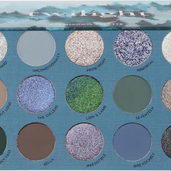 Colourpop Twilight Eyeshadow Palette - Limited Edition Palette with Metallic & Matte Finishes - High Pigmentation Makeup with Long Lasting Formula (0.3 Oz)