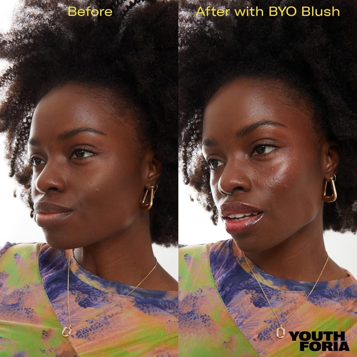 ⁦Youthforia BYO Blush, Color Changing Blush Oil, Reacts To Skin’s Natural pH For Your Instant Perfect Shade, Blendable Formula, Vegan & Cruelty-Free⁩ - الصورة ⁦5⁩