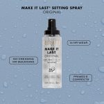 ⁦Milani Make It Last Original - Natural Finish Setting Spray and Primer - Prime + Correct + Set - Long Lasting Makeup Primer and Spray - 2 Pack⁩ - الصورة ⁦4⁩
