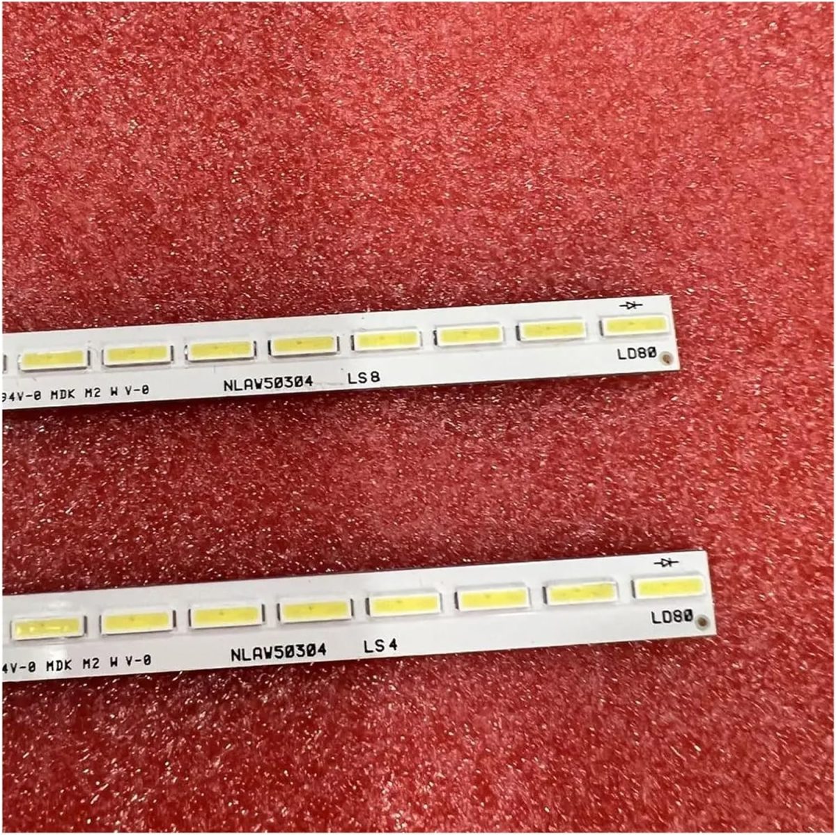 ⁦LED Backlight Strip for SO/N.Y XBR-65X850B XBR-65X800B KD-65X8500B NLAW50304 61.P2W01G001 SYV653 5010702-852-0111-Y (Color : 2 Kit For 2 TV)⁩ - الصورة ⁦2⁩