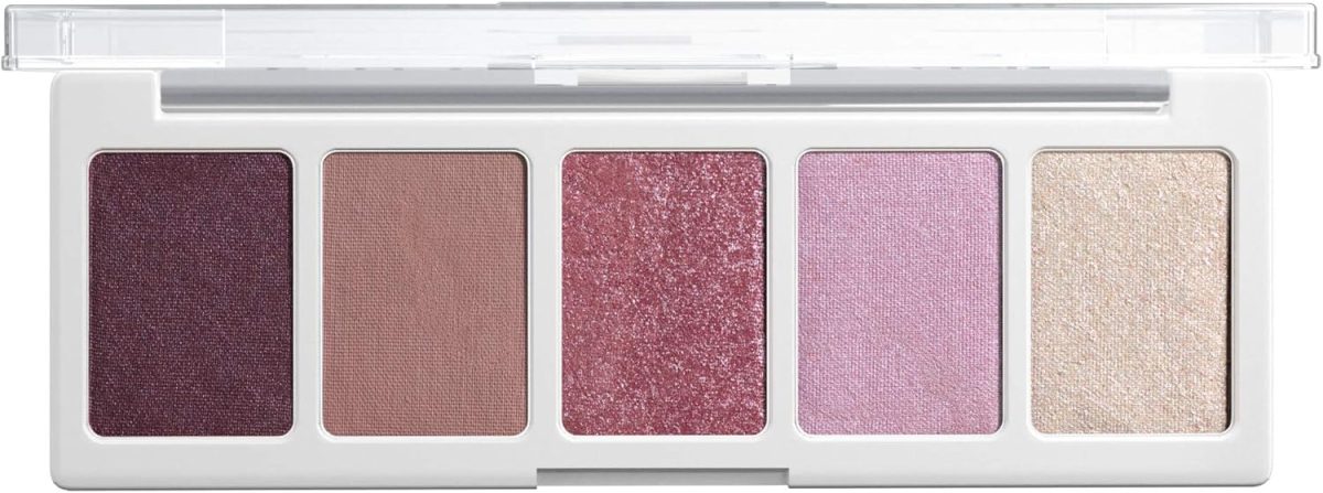 ⁦wet n wild Color Icon Eyeshadow Makeup 5 Pan Palette, Purple Petalette, Matte, Shimmer, Metallic, Long Wearing, Rich Buttery Pigment, Cruelty Free⁩ - الصورة ⁦3⁩