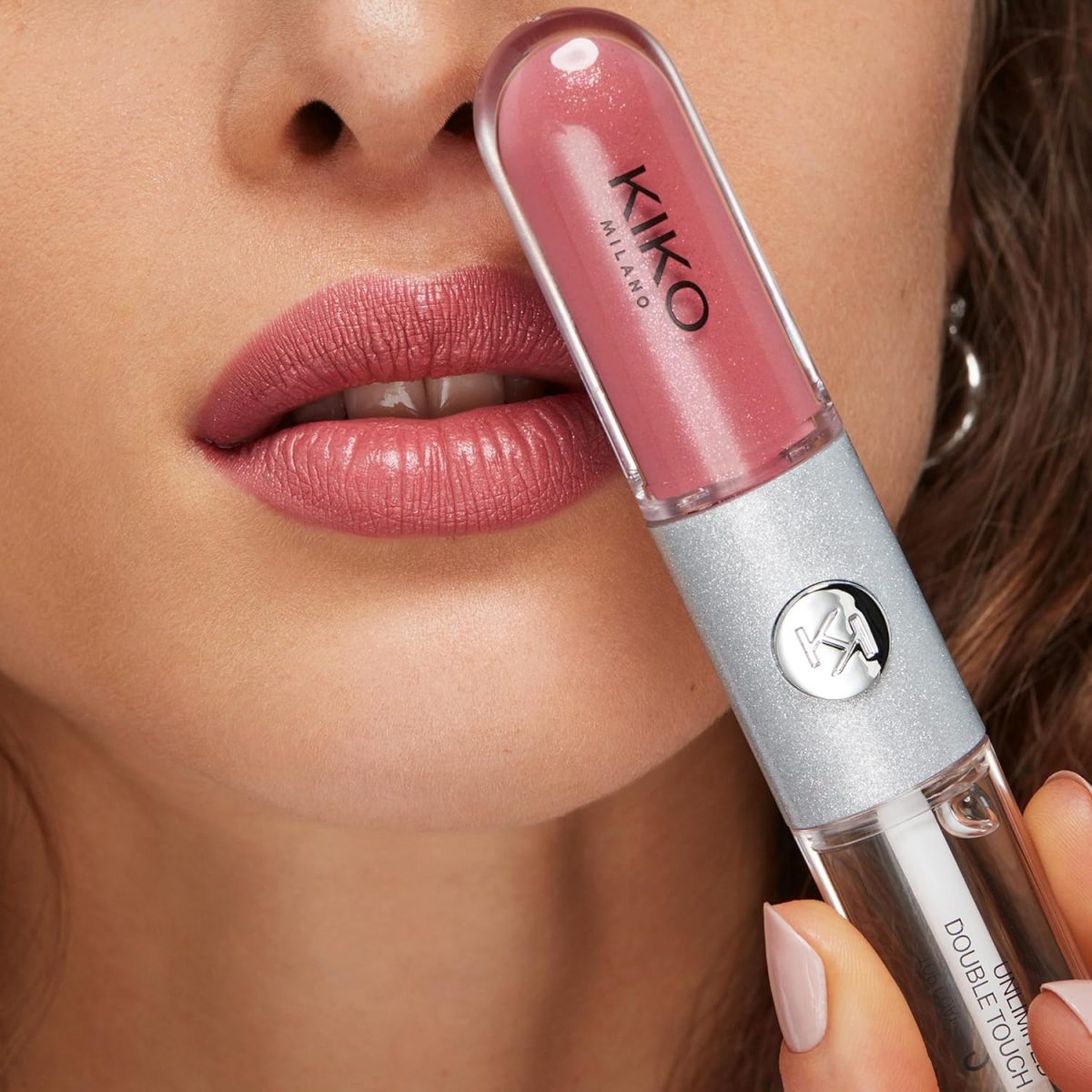 ⁦KIKO Milano Unlimited Double Touch 153 - Limited Edition, Long-Lasting Two-Step Liquid Lipstick⁩ - الصورة ⁦9⁩