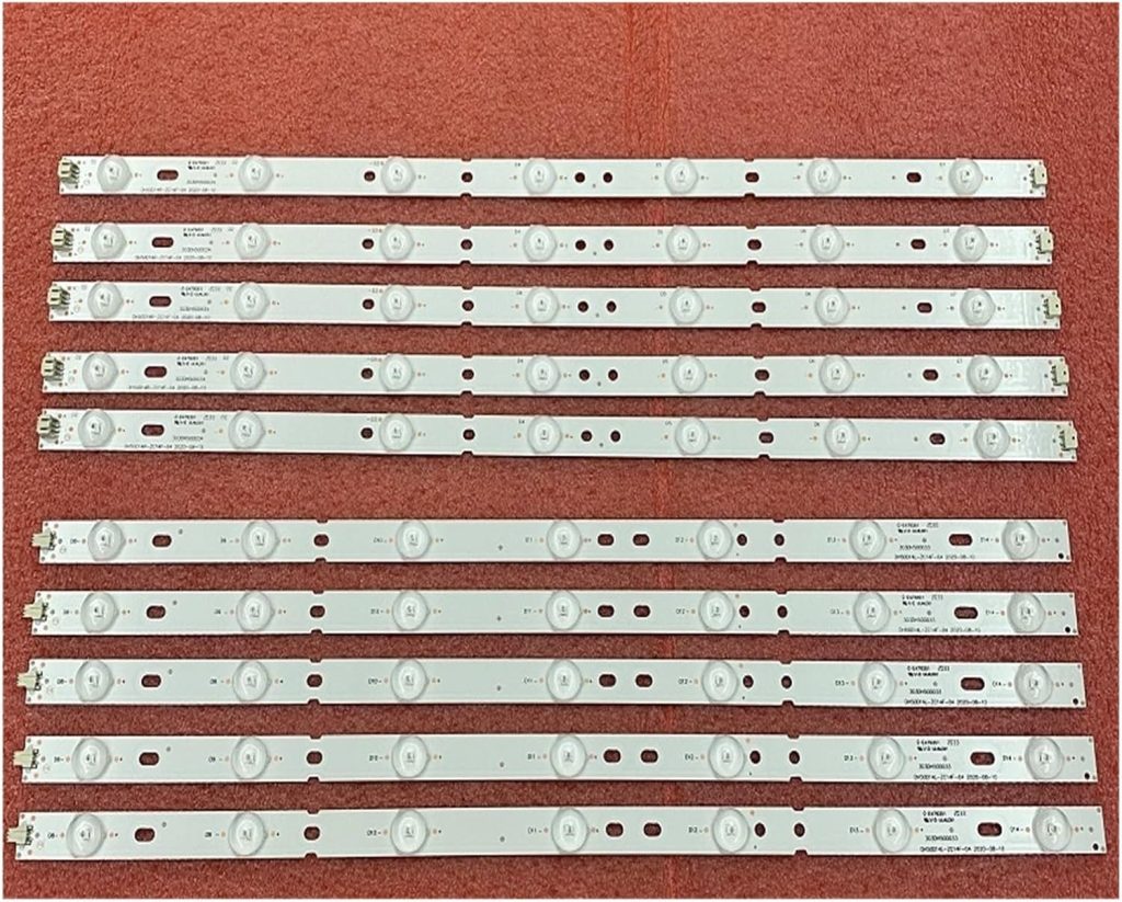 10pcs LED Backlight For SE55UY04 X505BV 50CE1120 DH50D14L DH50D14R-ZC14F-04 CN50HA708 CRH-K503535T0514R39U K503535T0514L39U