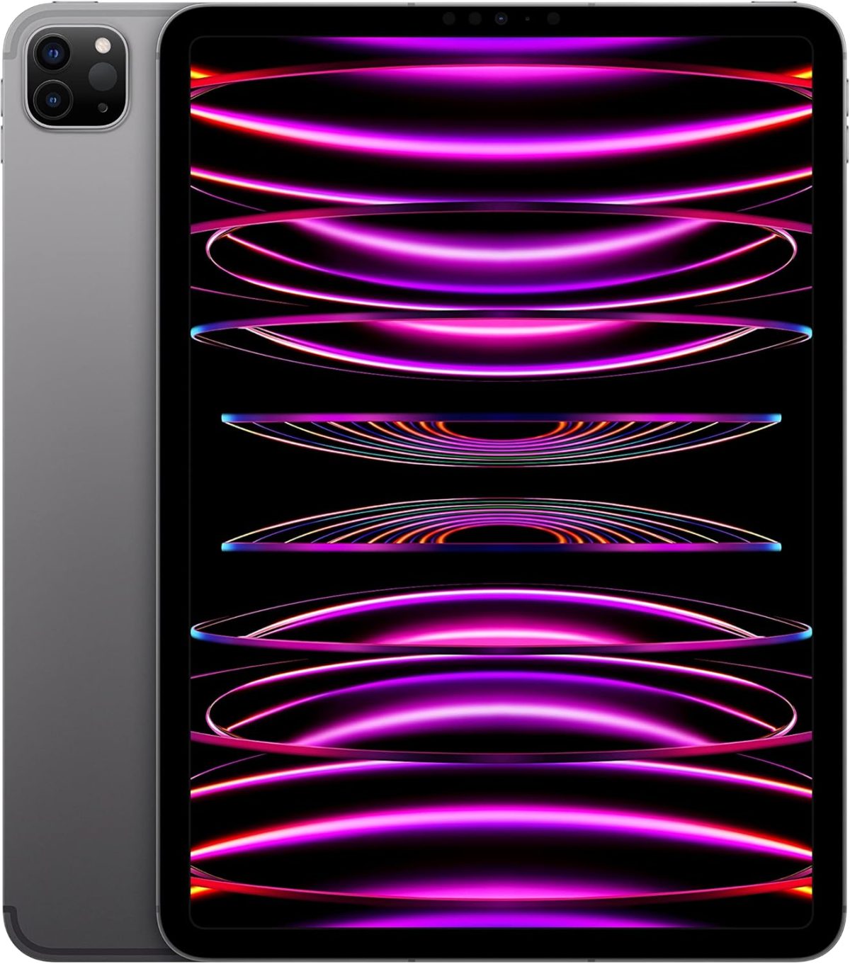 Apple 2022 11-inch iPad Pro (Wi-Fi + Cellular, 256GB) - Space Gray (4th generation) (Renewed)