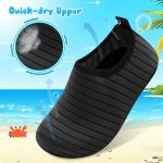 ⁦L-RUN Toddler Water Shoes Barefoot Aqua Socks Kids Boys Girls Lightweight Swim Shoes for Beach Pool Surfing Yoga⁩ - الصورة ⁦2⁩