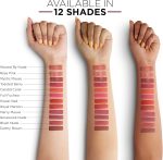 ⁦ZM Zayn & Myza Transfer-Proof Power Matte Lip Colour – Waterproof & Smudge-Proof, Vegan & Halal, High-Payoff “Rosewood Nude,” 6 ml | أحمر شفاه مطفي مقاوم للتحويل والماء، نباتي وحلال، بدرجة “روز وود ن⁩ - الصورة ⁦6⁩