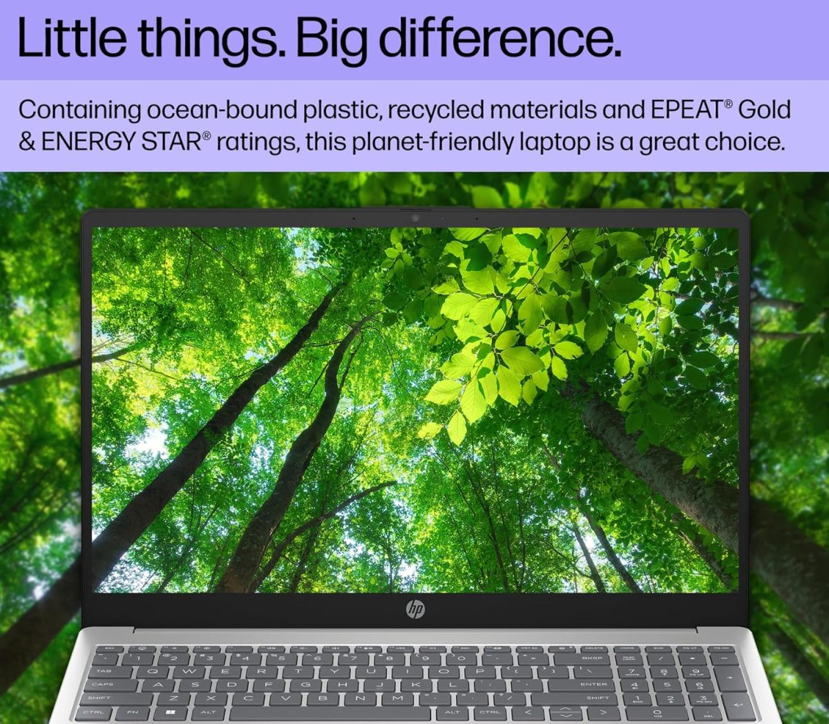 ⁦HP 15.6" Touchscreen Laptop – FHD 1080p IPS Display - Intel Core 5 Processor - Wi-Fi 6 - Webcam - Windows 11 Home Copilot – w/Stylus (16GB RAM | 1TB PCIe SSD)⁩ - الصورة ⁦7⁩