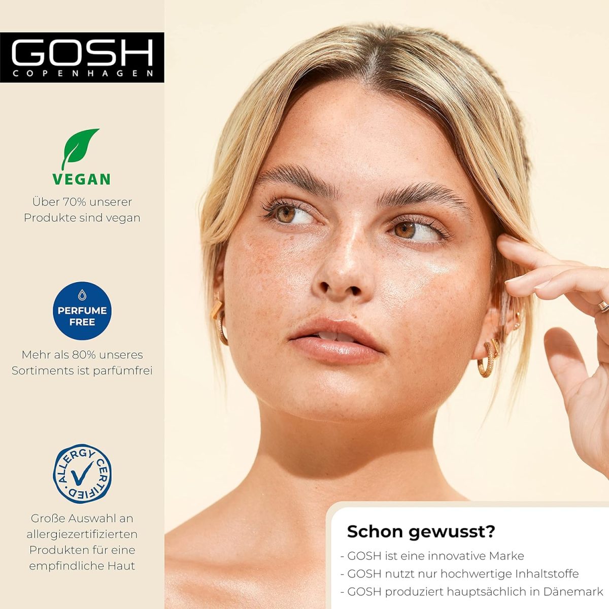 ⁦GOSH Velvet Touch Lipstick MATT 002 Matt Rose -⁩ - الصورة ⁦3⁩
