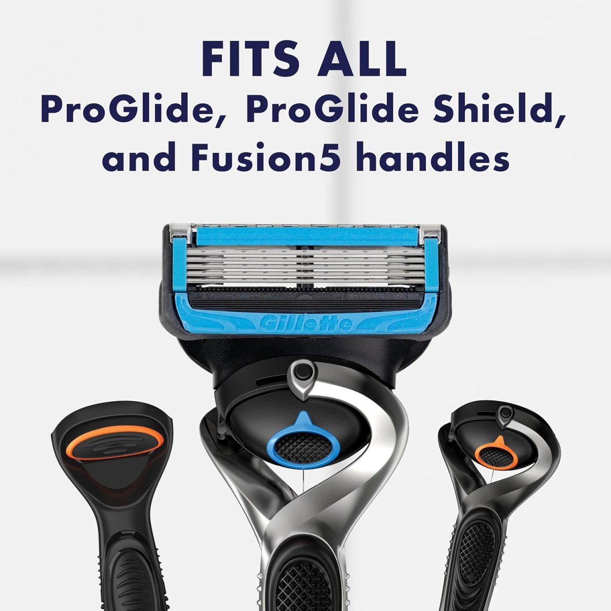 ⁦Gillette ProGlide Chill Men’s Razor Blades, 8 Blade Refills⁩ - الصورة ⁦9⁩