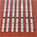 ⁦TILLOJJ LED Backlight Strip for L/G 55UR8000AUA Trident 55UR80/75 BOE A EAV65057001 6LED(3V）610mm (Color : 14pcs For 2 TV)⁩ - الصورة ⁦4⁩