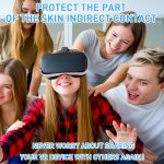 ⁦NALACAL 100-Pack Disposable VR Face Covers, Sweat Guard Masks Compatible with Meta Quest 3, Quest 2, and Apple Vision Pro - Facial Interface Pads in Black & White⁩ - الصورة ⁦7⁩