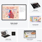 ⁦Samsung Galaxy Tab S10 Ultra, AI Tablet, Android Tablet, WIFI, 12GB RAM, 256GB Storage, AMOLED Display, Anti-reflection, Durable, S Pen Included, Platinum Silver (KSA Version)⁩ - الصورة ⁦4⁩