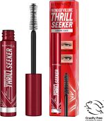 ⁦Rimmel London Thrill Seeker Mascara, Liquid Specialty Volumizing Extreme Black 001, 8 ml,⁩ - الصورة ⁦5⁩