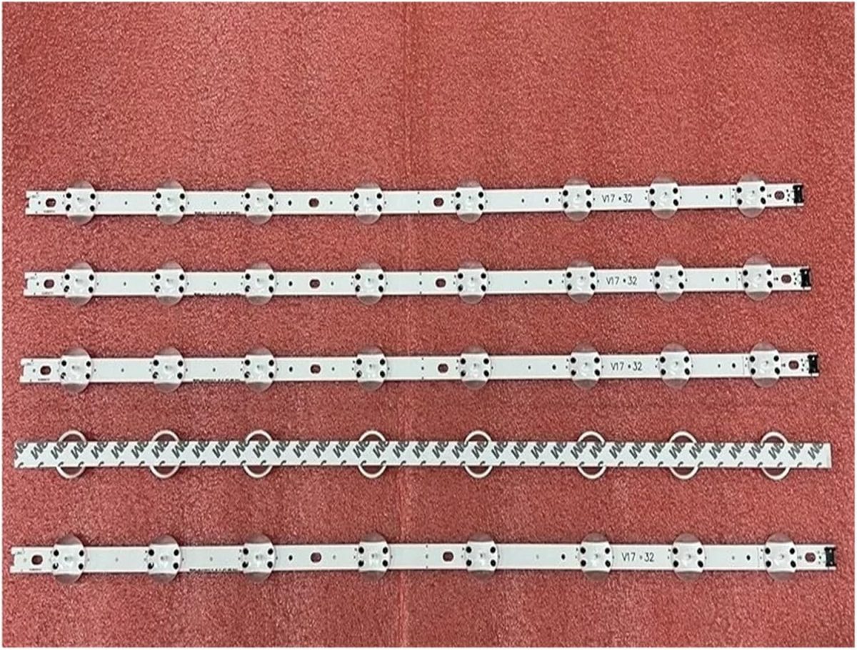 ⁦TILLOJJ 1 PCS 8LED For 1 TV LED backlight strip For L/G 32LJ610V 32LJ510V 32LJ510U HC320DXN-ABSL1-2143 6916L-2855B 2855A 2855 V18 32 V17 32 (Color : 2 PCS for 2 TV)⁩ - الصورة ⁦6⁩