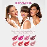 ⁦Dermacol Dc 16-Hour Long-Lasting Liquid Lipstick | Lip Plumper Balm & Colour Gloss | Beauty Cosmetics With Matte And Glitter Finish | Two-Phase Set | Non-Drying Formula | No.1 Nude Pink, 7.1 Ml⁩ - الصورة ⁦6⁩