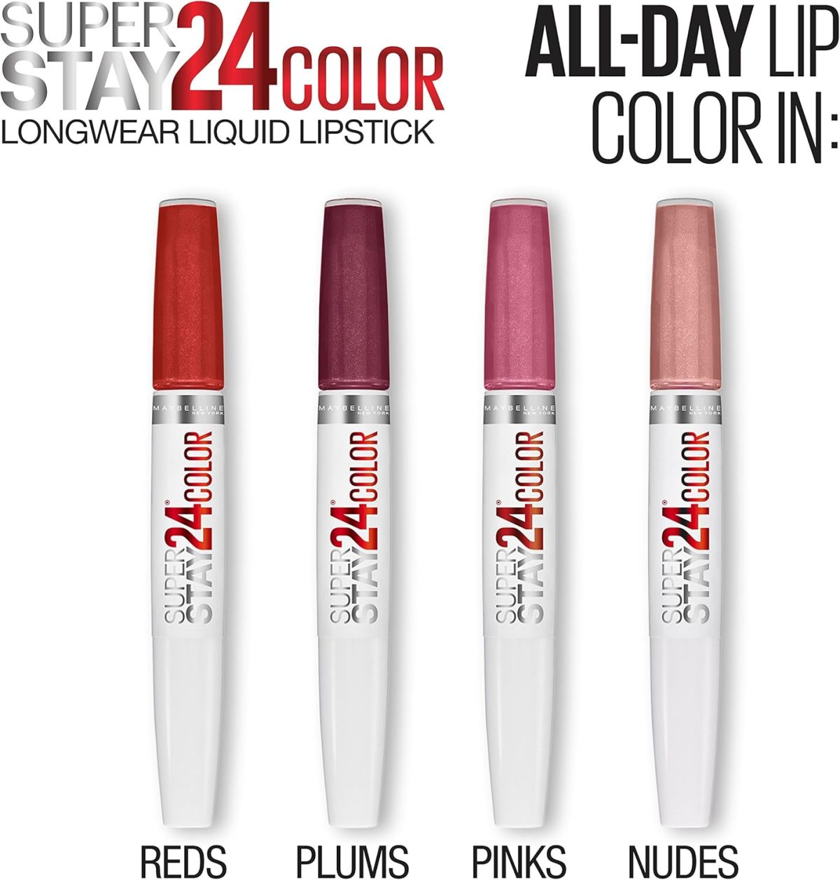 ⁦Maybelline SuperStay 24, 2-Step Liquid Lipstick, Constant Cocoa⁩ - الصورة ⁦11⁩