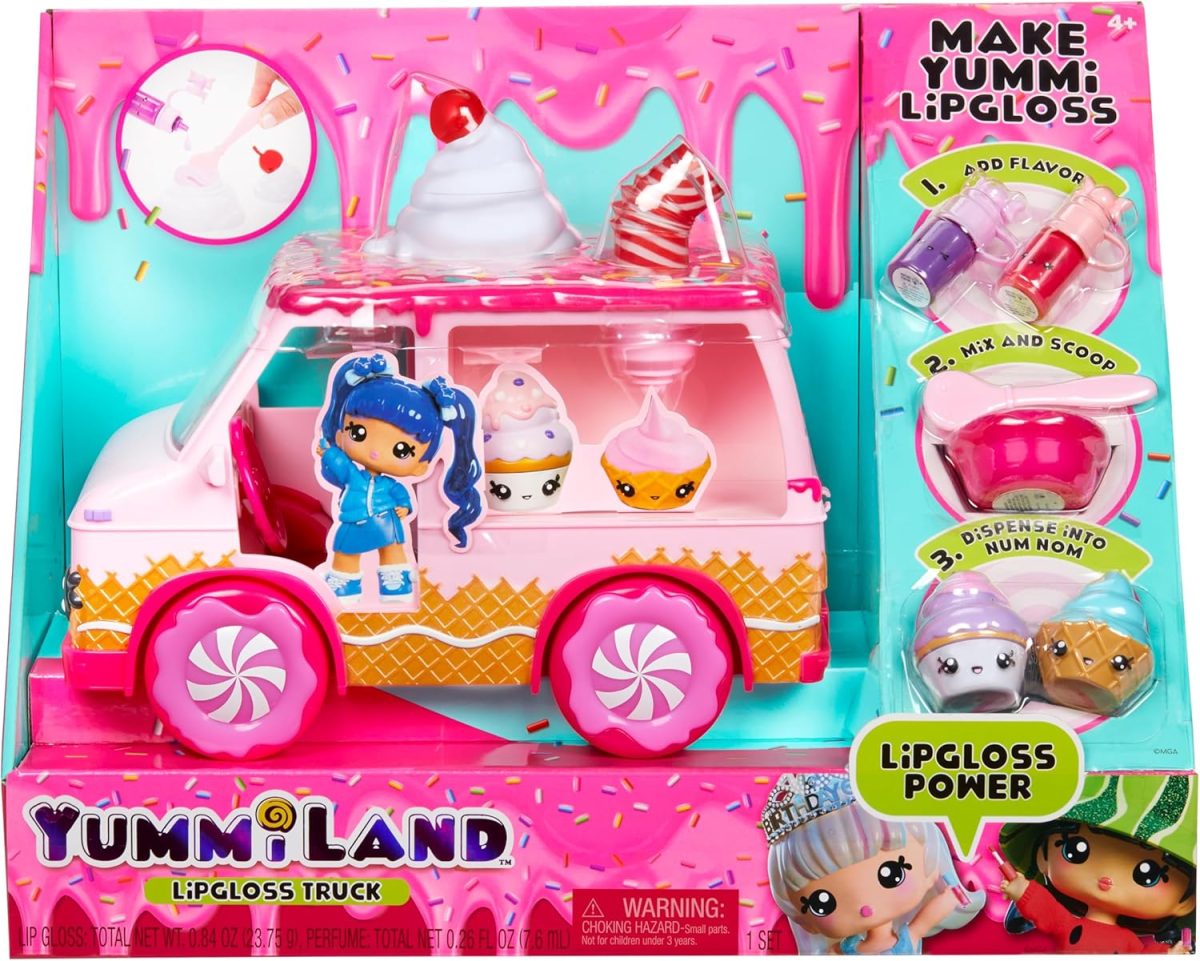 ⁦MGA Entertainment 541073-EUC Yummiland Lip Gloss Truck⁩ - الصورة ⁦2⁩