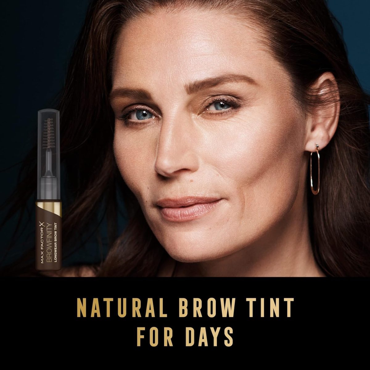 ⁦Max Factor Browfinity Eyebrow Pencil - Semi-permanent – Smudgeproof, Waterproof, Sweatproof & Transferproof, 02 Medium Brown, 4.2 ml⁩ - الصورة ⁦4⁩