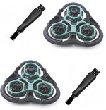 Fivoras RQ11 Replacement Heads Compatible With Philips Norelco Sensotouch Replacement Blades Rq11 For Sensotouch 2D Electric Shaver,1150x, 1160x, 1170x 1180x,Upgraded For Norelco RQ11 Head(2 Head)