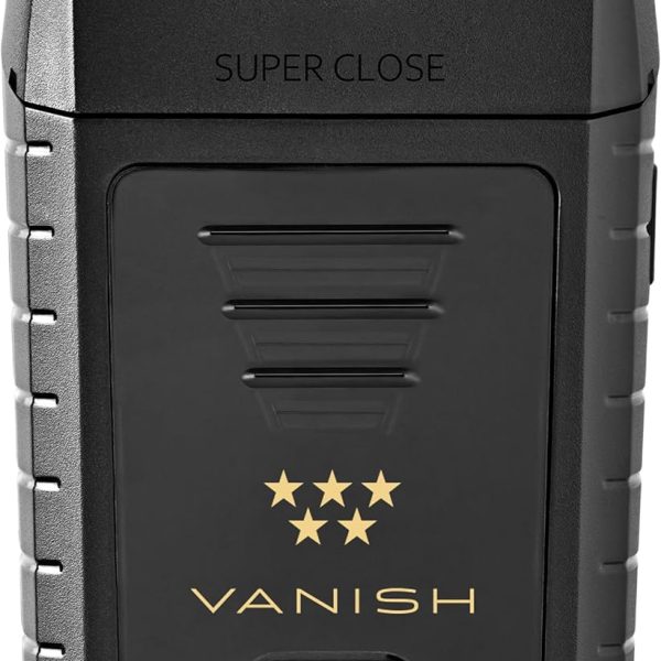 Wahl Professional 5 Star Vanish Shaver Cordless With Pop Foil Bars Ergonomic Design 100 Min Runtime Lithium Ion Battery