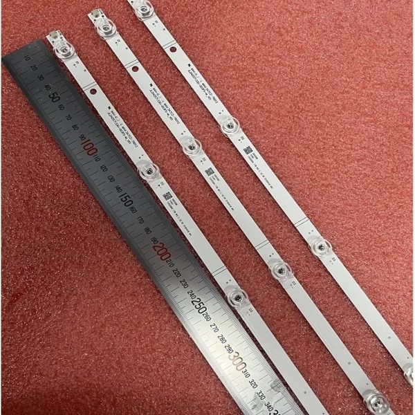 TILLOJJ LED Backlight Strip for SVH425A05 43A6101EE H43BE7000 H43B7100 H43B7100UK HL 43J802 HD425V1U51-TOL1 JL.D42571330-003FS-M-V01 (Color : 6pcs For 2 TV)
