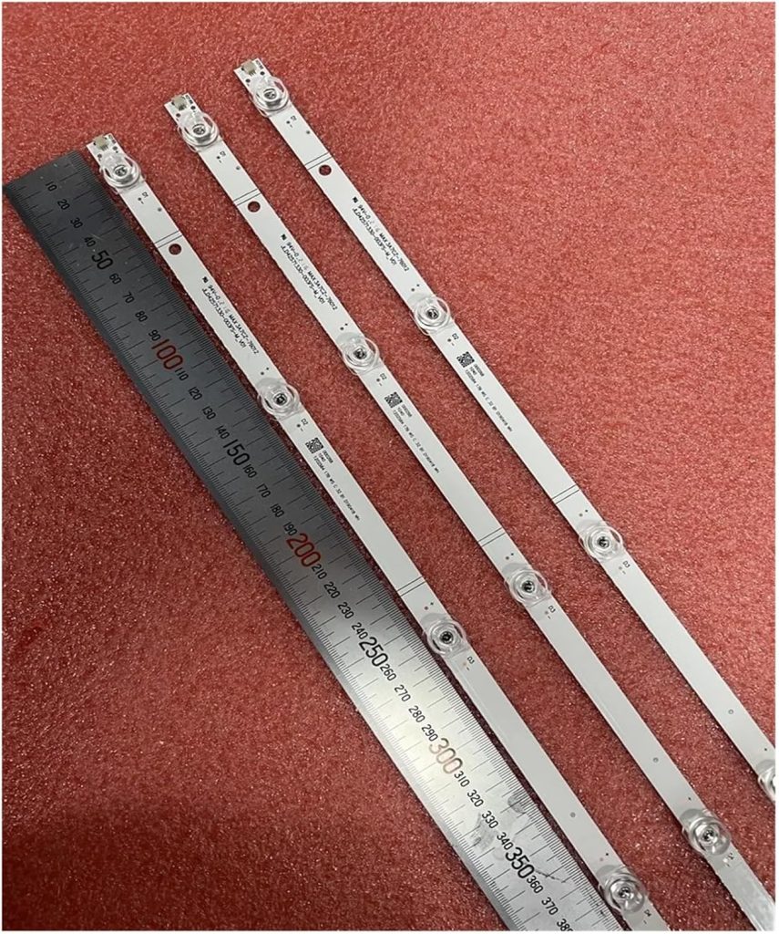 TILLOJJ LED Backlight Strip for SVH425A05 43A6101EE H43BE7000 H43B7100 H43B7100UK HL 43J802 HD425V1U51-TOL1 JL.D42571330-003FS-M-V01 (Color : 6pcs For 2 TV)