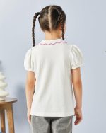 ⁦REDTAG Girls Collared Casual Top⁩ - الصورة ⁦3⁩