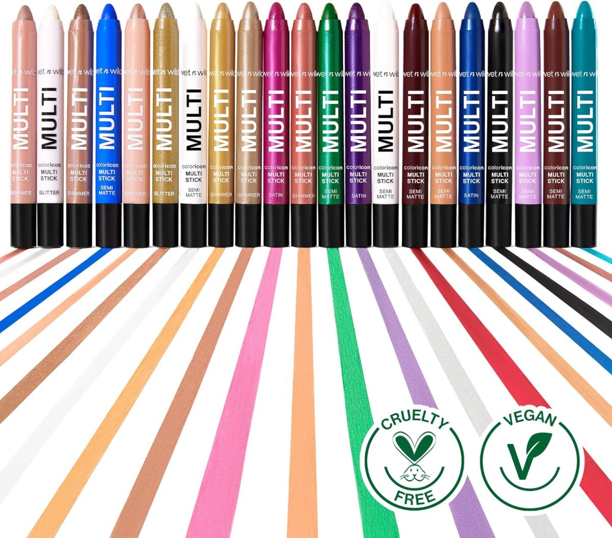 ⁦wet n wild Color Icon Cream Eyeshadow Makeup Multi-Stick Green⁩ - الصورة ⁦6⁩