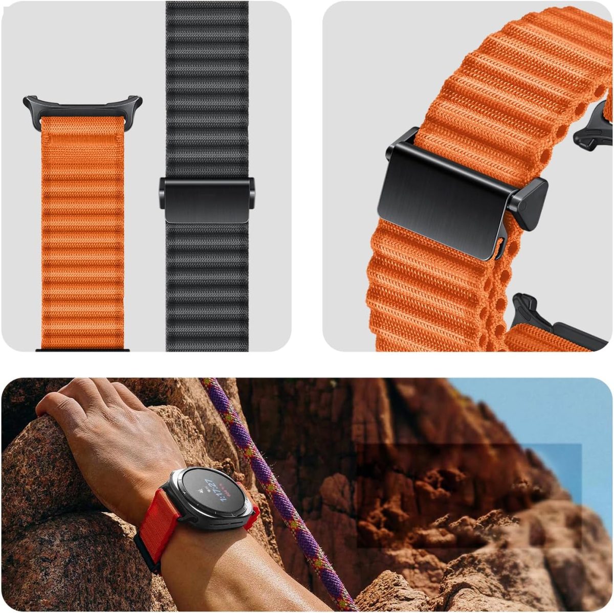 ⁦Dado Multi Pack Straps Compatible with Samsung Galaxy Watch Ultra 47mm⁩ - الصورة ⁦3⁩