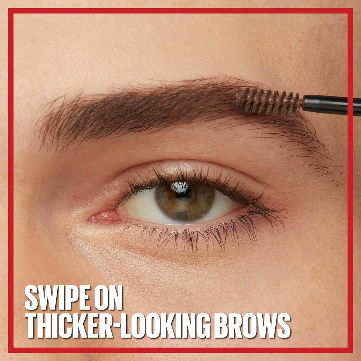 ⁦MAYBELLINE Maybelline Tattoo Studio Brow Styling Gel, Waterproof Eyebrow Makeup, Up to 36 Hours Lasting Eyebrows, Soft Brown, 1 Pack⁩ - الصورة ⁦4⁩