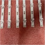 ⁦LED Backlight Strip 9LED for Hi.sen/se 65R6E3 65R6090G 65H6570G 65R61G 65H78G 65A7300 65A7300FTUK 65AE7000F 65AE7000 (Color : 30pcs For 5 TV)⁩ - الصورة ⁦3⁩