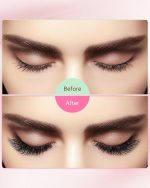 ⁦NAGARAKU Easy Fan Lashes 2D~20D Self-Fan Automatic Bloom Bouquet Eyelash Extension Russian Natural Volume Technique Touffe Lashes Easy Unfold Easy Fanning Eyelash Black (0.05C 8-15mm)⁩ - الصورة ⁦9⁩
