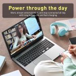 ⁦acer Chromebook 315 Laptop, 15.6" HD Anti-Glare Display, Intel Pentium N6000, 4GB LPDDR4X, 288GB Storage(128GB eMMC + 160GB Docking Station Set), UHD Graphics, Num Pad, Wi-Fi 6, Chrome OS, Silver⁩ - الصورة ⁦7⁩