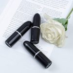 ⁦AUEAR, Empty Lip Balm Lipstick Tubes Container Bullet Shape for Lipstick Lip Balm DIY, Black, 15 Count (Pack of 1)⁩ - الصورة ⁦7⁩