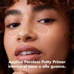 ⁦e.l.f. Poreless Putty Primer, Silky, Skin-Perfecting, Lightweight, Long Lasting, Smooths, Hydrates, Minimizes Pores, Flawless Base, All-Day Wear, Flawless Finish, Ideal for All Skin Types, 0.74 Fl Oz⁩ - الصورة ⁦5⁩