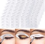ELECDON Eyeliner Eyeshadow Template, 24 Pieces Multi-Style Cat Eye Eyeshadow Stickers Makeup Beauty Accessories for Women Girls Beginner Makeup Artist