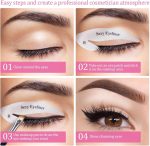 ⁦ELECDON Eyeliner Eyeshadow Template, 24 Pieces Multi-Style Cat Eye Eyeshadow Stickers Makeup Beauty Accessories for Women Girls Beginner Makeup Artist⁩ - الصورة ⁦5⁩