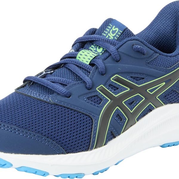 Asics JOLT 4 GS (Grade School) Running Shoes for Unisex Kid, 35 EU Size, 406 Blue Expanse/Black