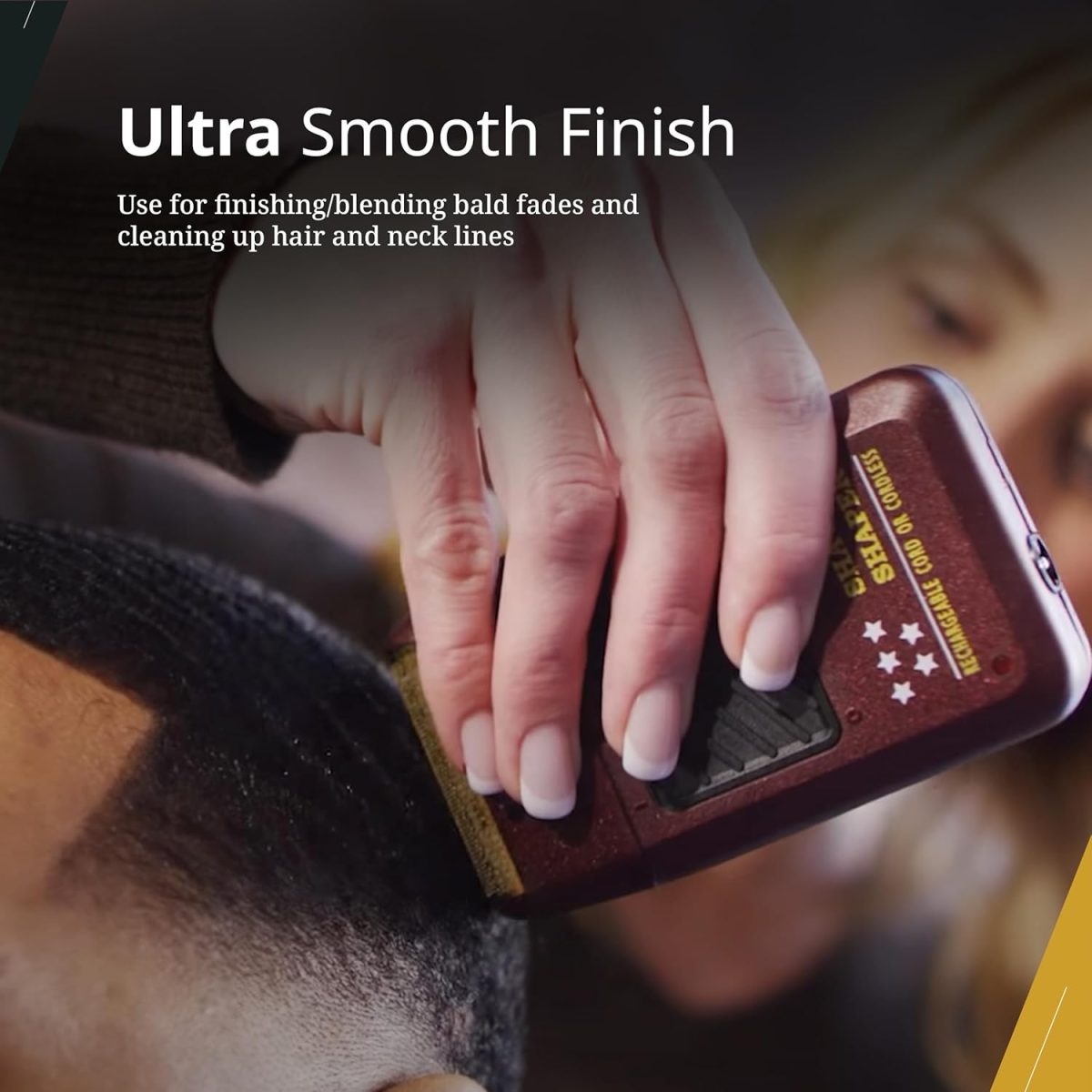 ⁦Wahl Professional 5 Star Series Shaver Shaper Replacement Super Close Gold Foil and Cutter Bar Assembly, Hypo-allergenic, Super Close Shaving, for Professional Barbers and Stylists - Model 7031-100⁩ - الصورة ⁦3⁩